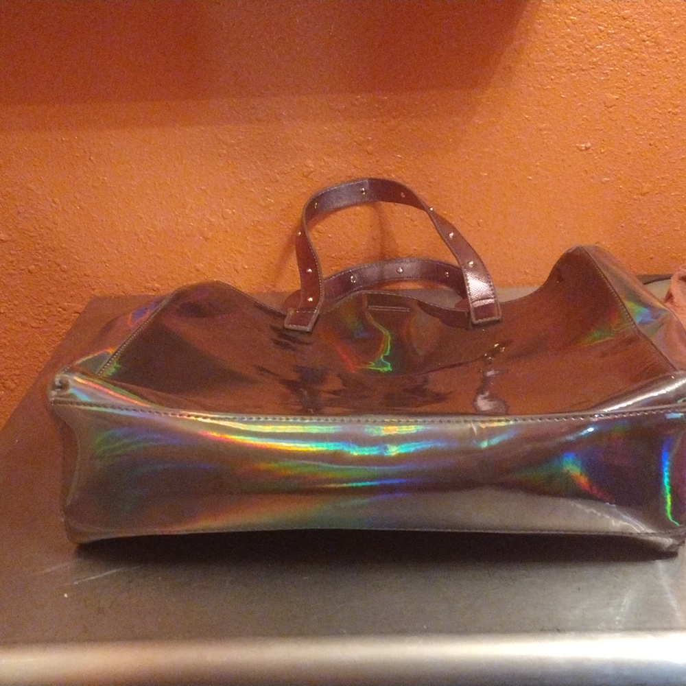 Large Metallic Tote Outer Waterproof - image 4